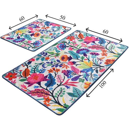 Colourful Cotton Kupaonski set  tepiha PICTURA 2 komada, Pictura slika 4