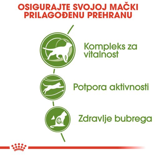 ROYAL CANIN FHN Outdoor +7, potpuna i uravnotežena hrana za mačke starije od 7-12 godina, za mačke koje često izlaze iz kuće i redovito su aktivne, 2 kg slika 5