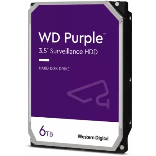 WD 6TB SATA3 HDD Purple WD64PURZ slika 1