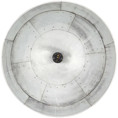 Industrijska viseća svjetiljka 25 W srebrna okrugla 41 cm E27 slika 8