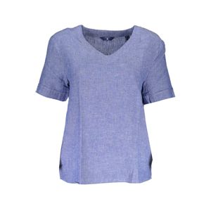 GANT WOMEN'S SHORT SLEEVE T-SHIRT BLUE