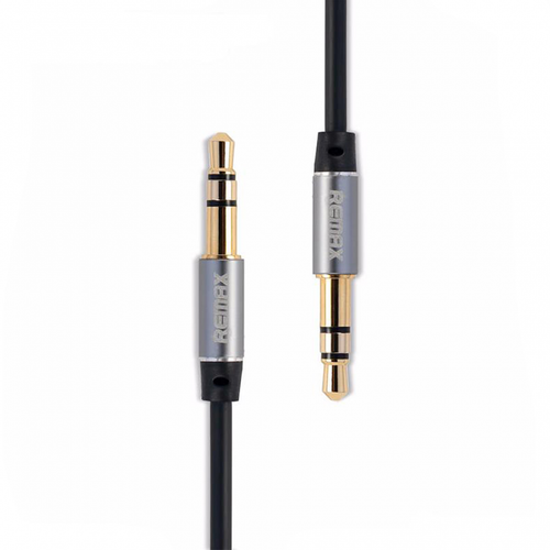 Audio kabl REMAX RM-L100 Aux 3.5mm crni 1m slika 1