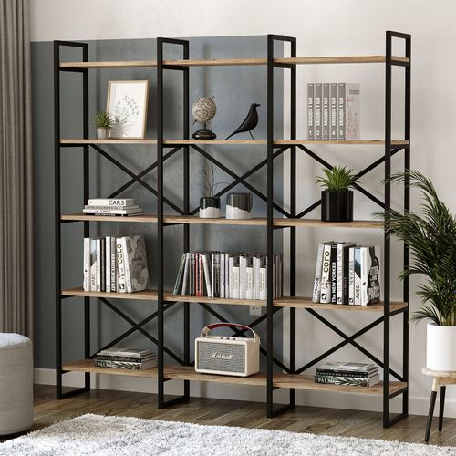 Hanah Home VG6 - A Atlantic Pine Bookshelf slika 1