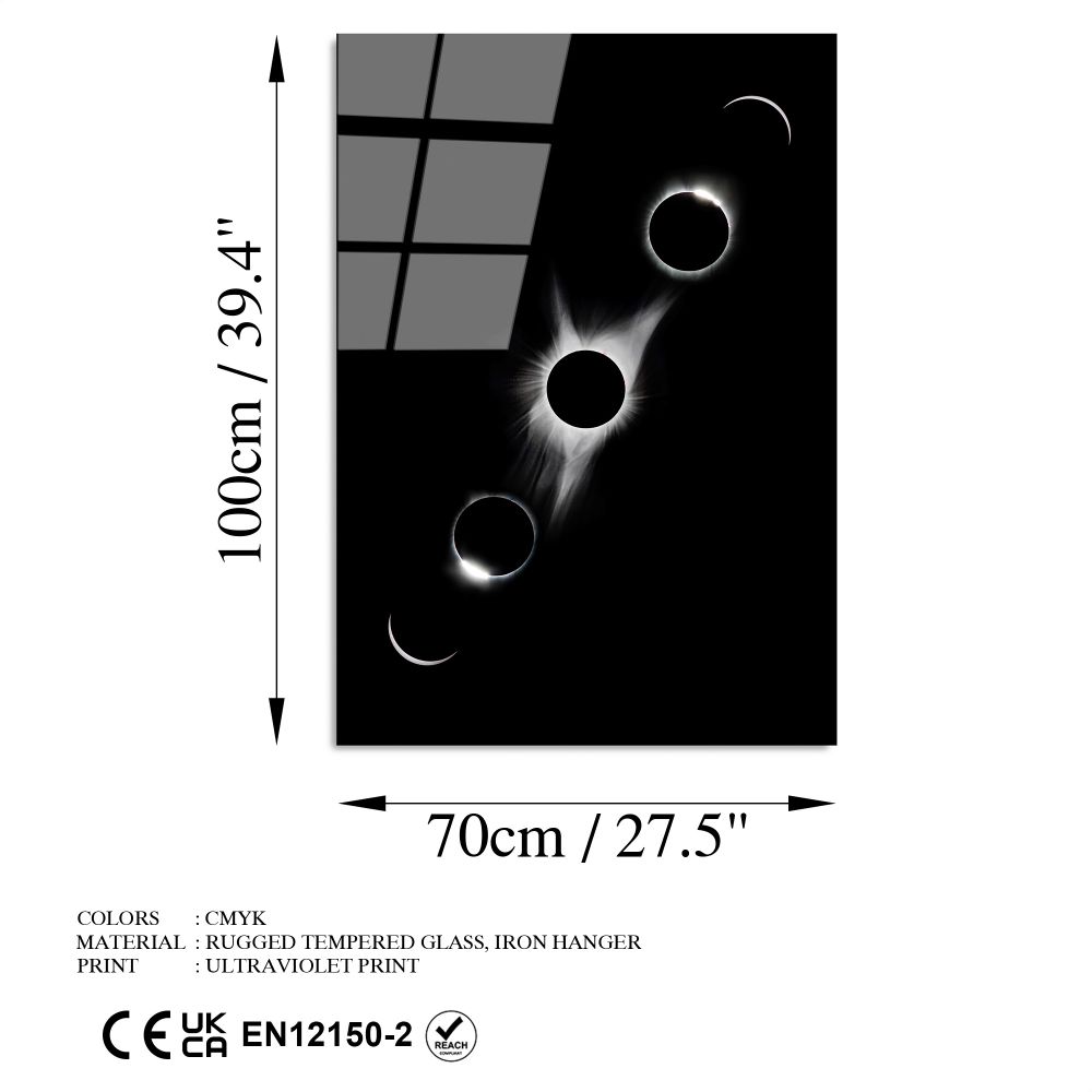 UV-197 Dekorativna Slika na Kaljenom Staklu, Višebojna, 70 x 100 cm slika 8