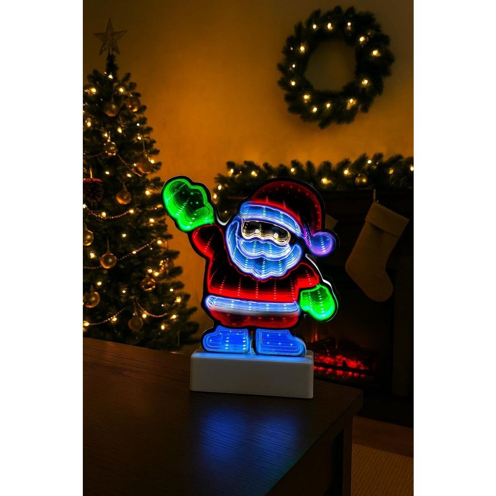 Ld11 led 3d rasvjeta dekoracija djeda mraza slika 3