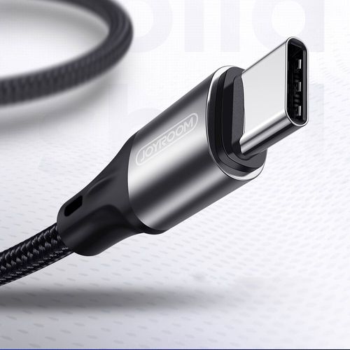 Joyroom USB - USB kabel tipa C 3 A 0,2 m crni slika 5