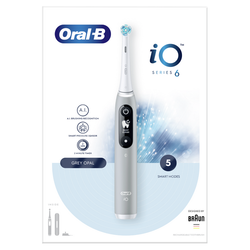 Oral-B električna četkica iO6 GREY OPAL slika 3