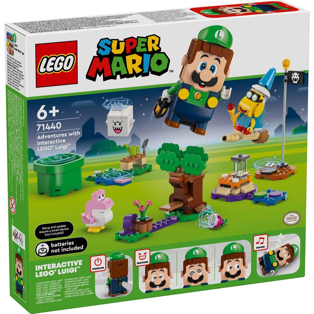 LEGO 71440 Avanture uz interaktivni LEGO Luigi slika 1