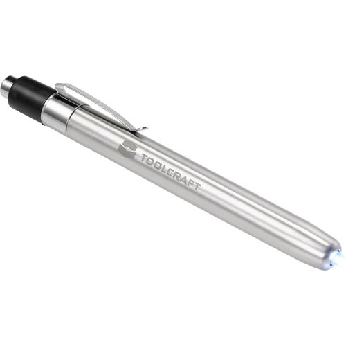 TOOLCRAFT TO-7429866 Penlight baterijski pogon srebrna slika 1