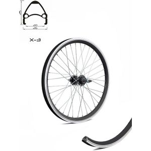 Zadnja felna 20 X3 BLACK 36H 434 NUT UCP SPOKES