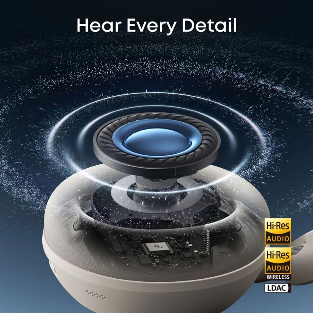 Anker Soundcore Space 2 Bluetooth slušalice, bijele slika 3