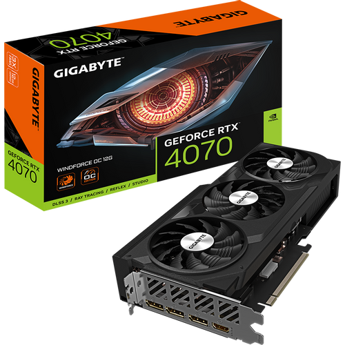 Gigabyte GV-N4070WF3OC-12GD GeForce RTX 4070 WINDFORCE OC 12GB GDDR6X, Powered by NVIDIA DLSS 3 slika 6