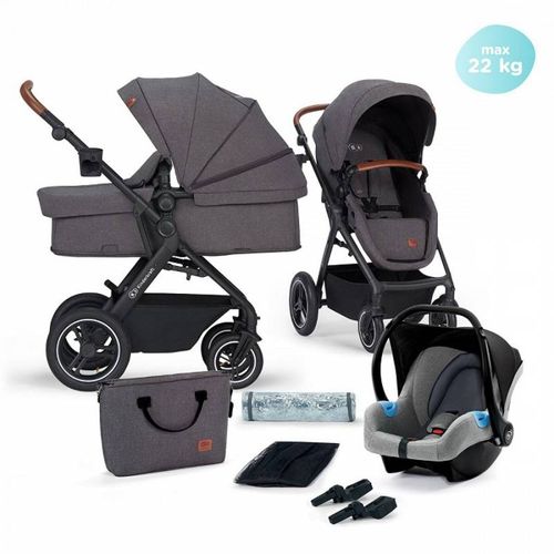 Kinderkraft Kolica B-Tour (Mink) Dark Grey 3U1 slika 2