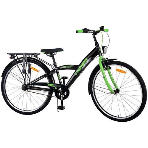 Dječji bicikl Volare Thombike 26" crno-zeleni 3 brzine slika 2