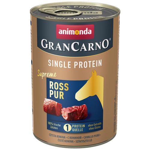 Animonda GranCarno Pas Single Protein Supreme s Konjetinom, 400 g slika 1