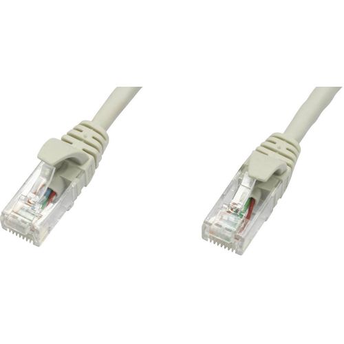Telegärtner L00003E0003 RJ45 mrežni kabel, Patch kabel cat 5e U/UTP 5.00 m siva vatrostalan 1 St. slika 3