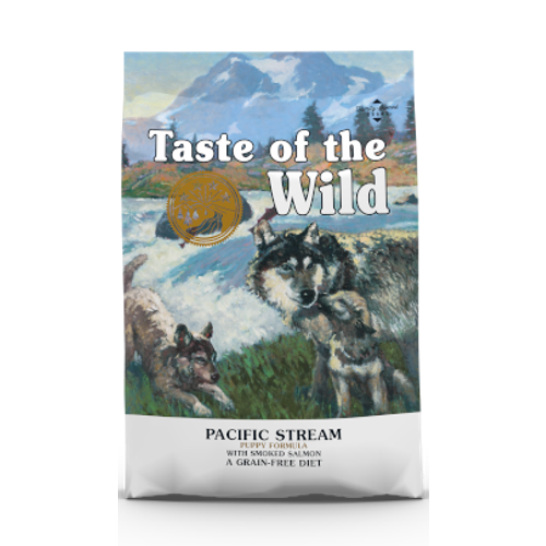 TASTE OF THE WILD Pacific Stream PUPPY, s dimljenim lososom, bez žitarica, 12,20 kg slika 1