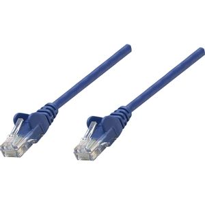 Intellinet 342599 RJ45 mrežni kabel, Patch kabel cat 6 U/UTP 2.00 m plava boja  1 St.