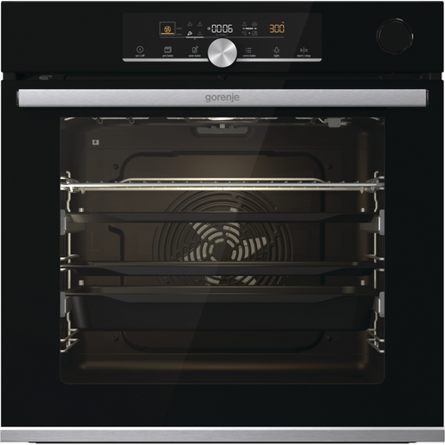 Gorenje BPSAX6747A08BG Ugradna rerna sa pirolitičkim čišćenjem i SteamAssist funkcijom slika 1