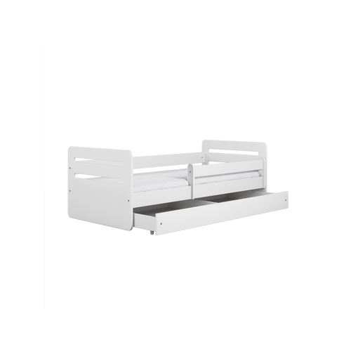 Drveni dječji krevet Tomi s ladicom - bijeli - 140*80cm slika 2