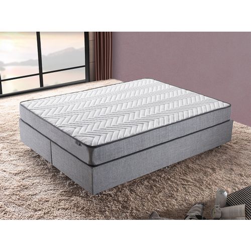 Woody Fashion Dupli madrac, baza i uzglavlje, Sivo, Silver - Grey (140 x 190) slika 2