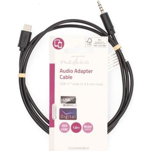 CCGL65950BK10 Adapterski kabl sa USB-om do 3,5 mm muški Nedis