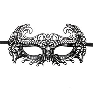 Metalna maska Venetian, crna