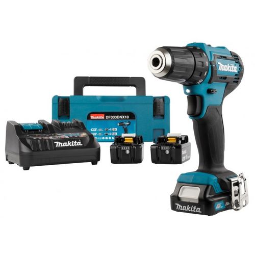 Makita Aku Bušilica DF333DNX10 (10.8Vx1 + 18Vx2, 5.0 Li-ion) P67 slika 1