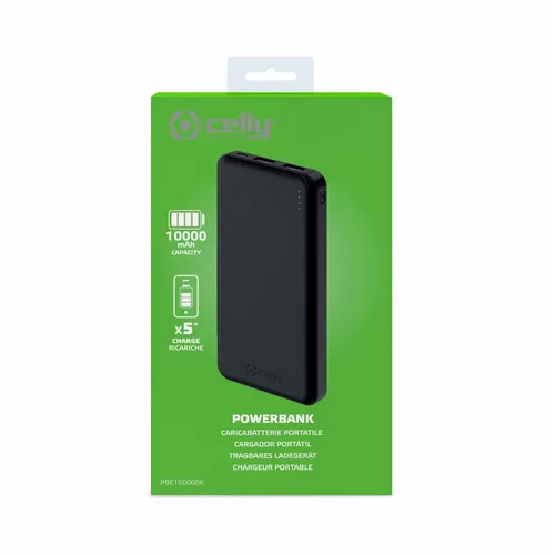 Celly power bank 10000 mAh crna slika 3