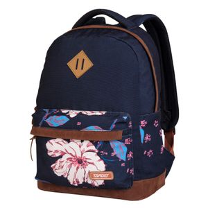 Target školski ruksak Canvas floral blue