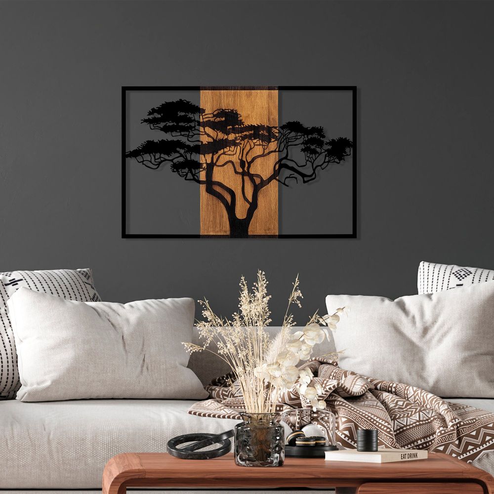 Dekorativni Drveni Zidni Ukras - Acacia Tree 388 Walnut slika 3