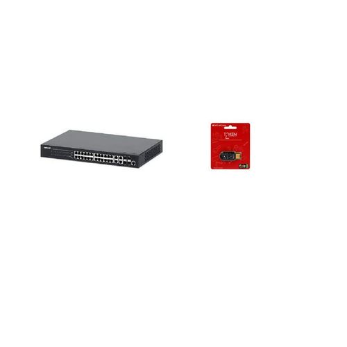 Intellinet 24-PORT GB ETH POE+ 0001319760+0001320483 slika 1