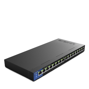 LINKSYS LGS116P-EU 16-portni gigabitni PoE+ switch za poslovni stoni računar