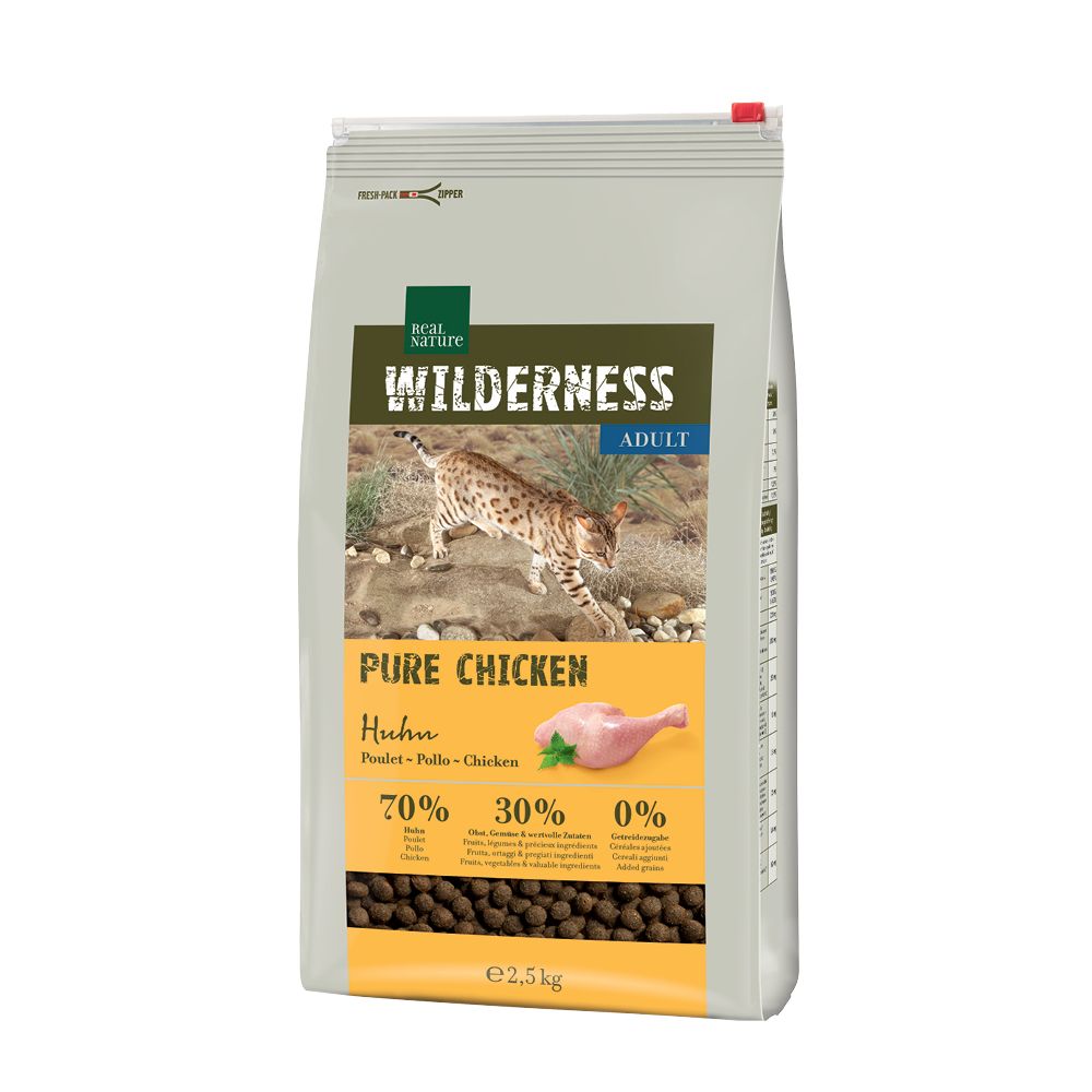 Real Nature Cat Wilderness Adult piletina 2,5 kg slika 1