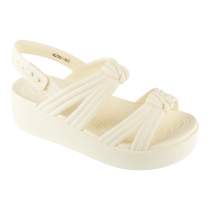 Crocs brooklyn knot low wedge sandal 212864-105
