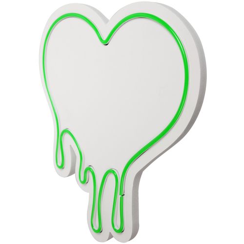 Wallity Ukrasna plastična LED rasvjeta, Melting Heart - Green slika 12