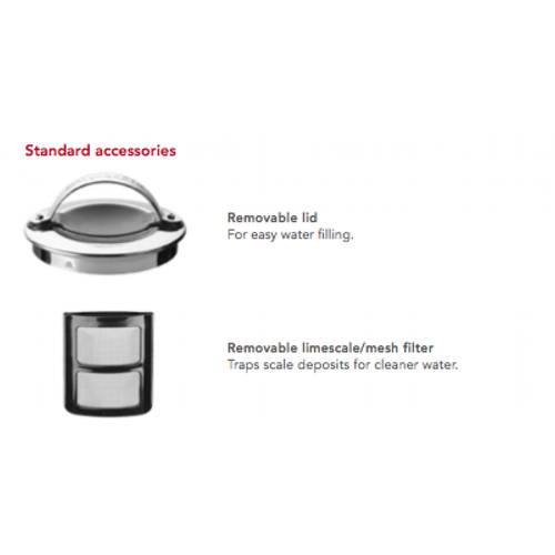 KitchenAid 1.25 L kuhalo za vodu - Onyx Black slika 11