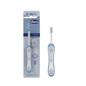 Chicco Dječija četkica za zube First Milk Teeth, Indigo