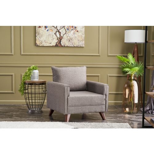 Atelier Del Sofa Sofa, Smeđa, Bella Armchair - Brown slika 3