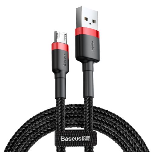 Baseus pleteni USB / Micro USB QC3.0 2.4A slika 1