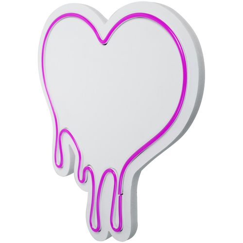Wallity Ukrasna plastična LED rasvjeta, Melting Heart - Pink slika 12