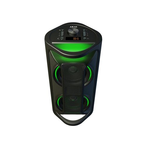 AKAI zvučnik 40W, FM, USB, LED svijetla, BT, baterija, crni PARTY SPEAKER 200 slika 1