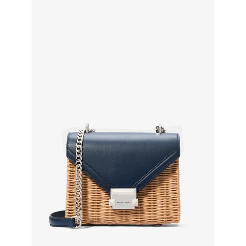 Torba na Rame Michael Kors WHITNEY-NAVY Plava 21 x 18 x 7 cm slika 1