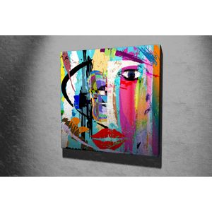 KC016 Multicolor Decorative Canvas Painting