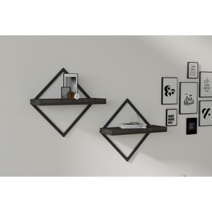 Sezo - Anthracite Anthracite Wall Shelf