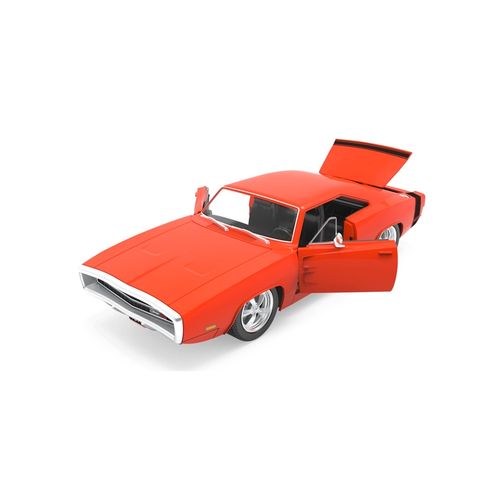 Jamara auto na daljinsko upravljanje DELUX Dodge Charger RT 1970, crvena, 1:16 slika 6