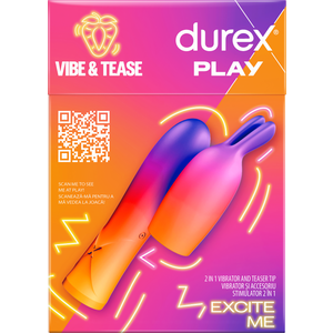 Durex Vibe&Tease 2u1 vibrator i teaser