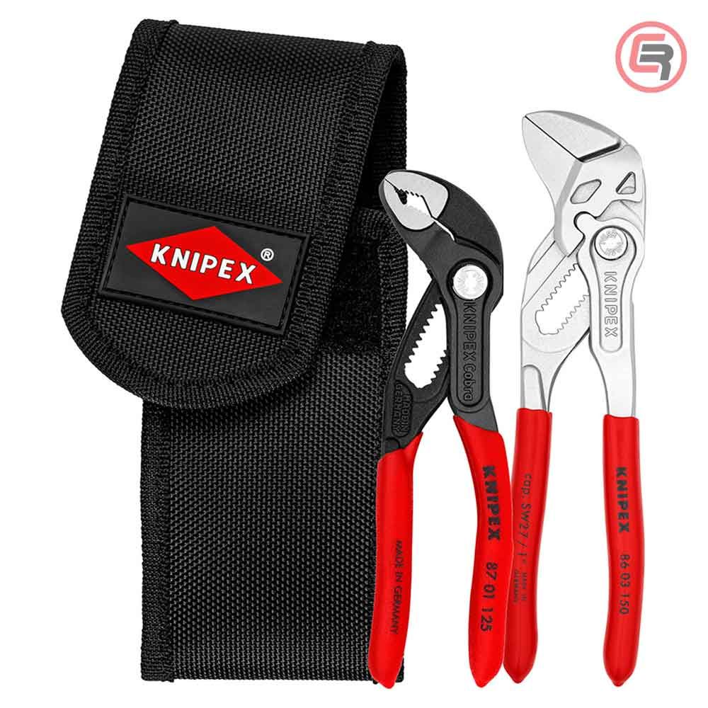 Knipex Set Kliješta Ključ 86 03 150 + Papagajke Cobra 87 01 125 - 00 20 72 V01 slika 1