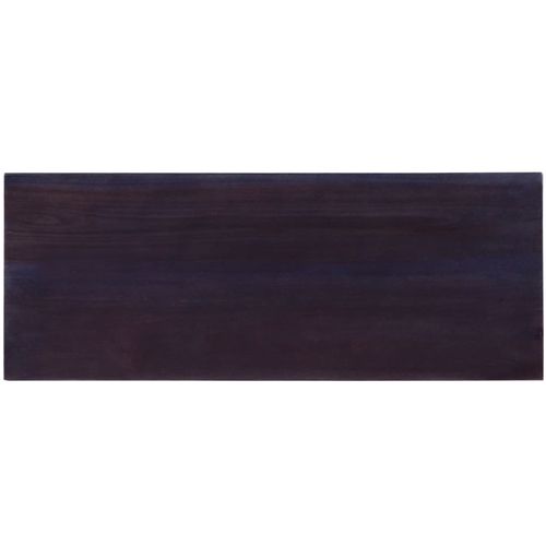 Konzolni stol boja crne kave 90 x 30 x 75 cm od drva mahagonija slika 13