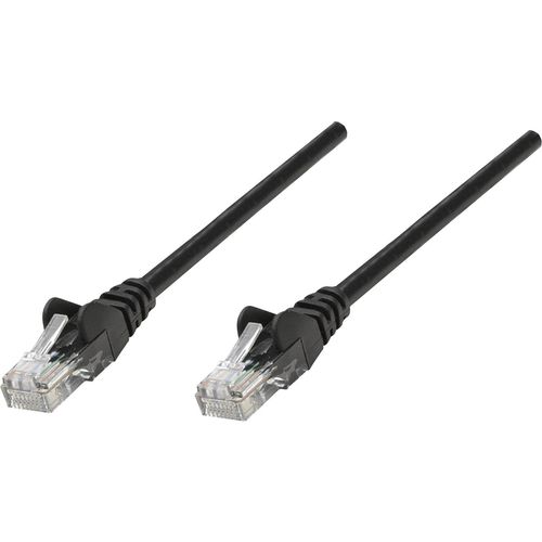 Intellinet 342063 RJ45 mrežni kabel, Patch kabel cat 6 U/UTP 2.00 m crna  1 St. slika 3